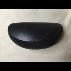 Prada Black Eyeglass Sunglass Case